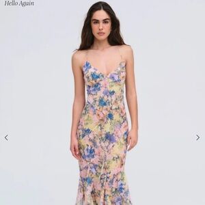 For Love and Lemons Elea Maxi Dress, M